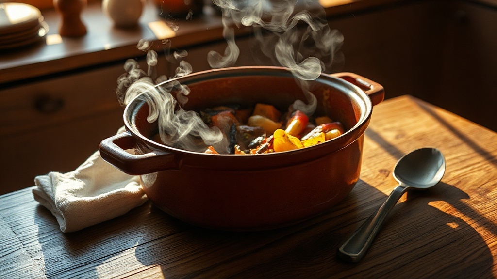 Kilnhouse braiser in use on a home kitchen hob
