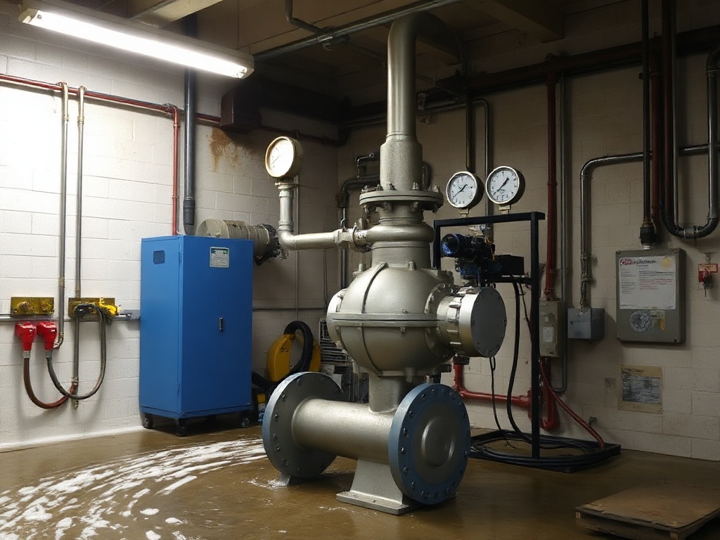 Hydrostatic test bay with a valve under witnessed test