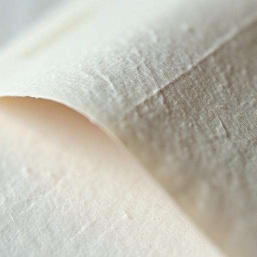 Macro detail of a giclée print showing paper grain and ink